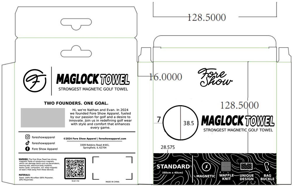 Maglock Towel Packaging