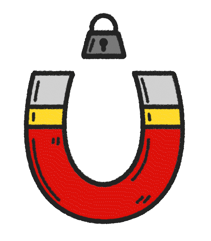 Magnetic Animated Icon