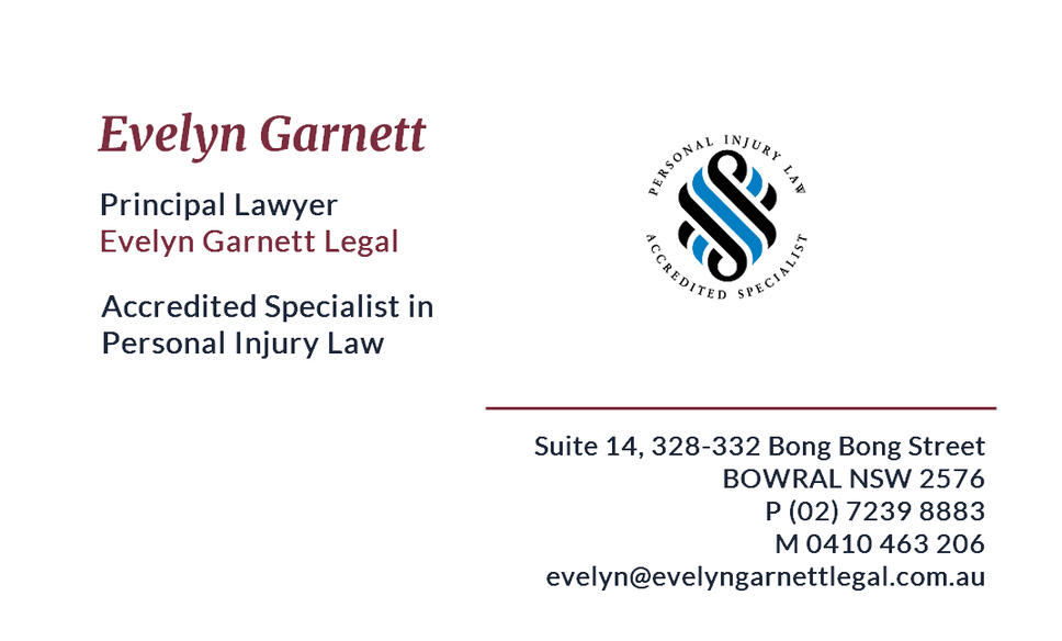 Evelyn Garnett Legal