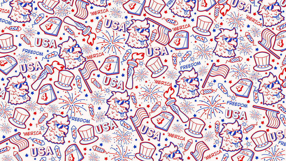 &#39;USA&#39; Towel Design