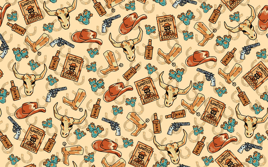 &#39;Cowboy&#39; Towel Design